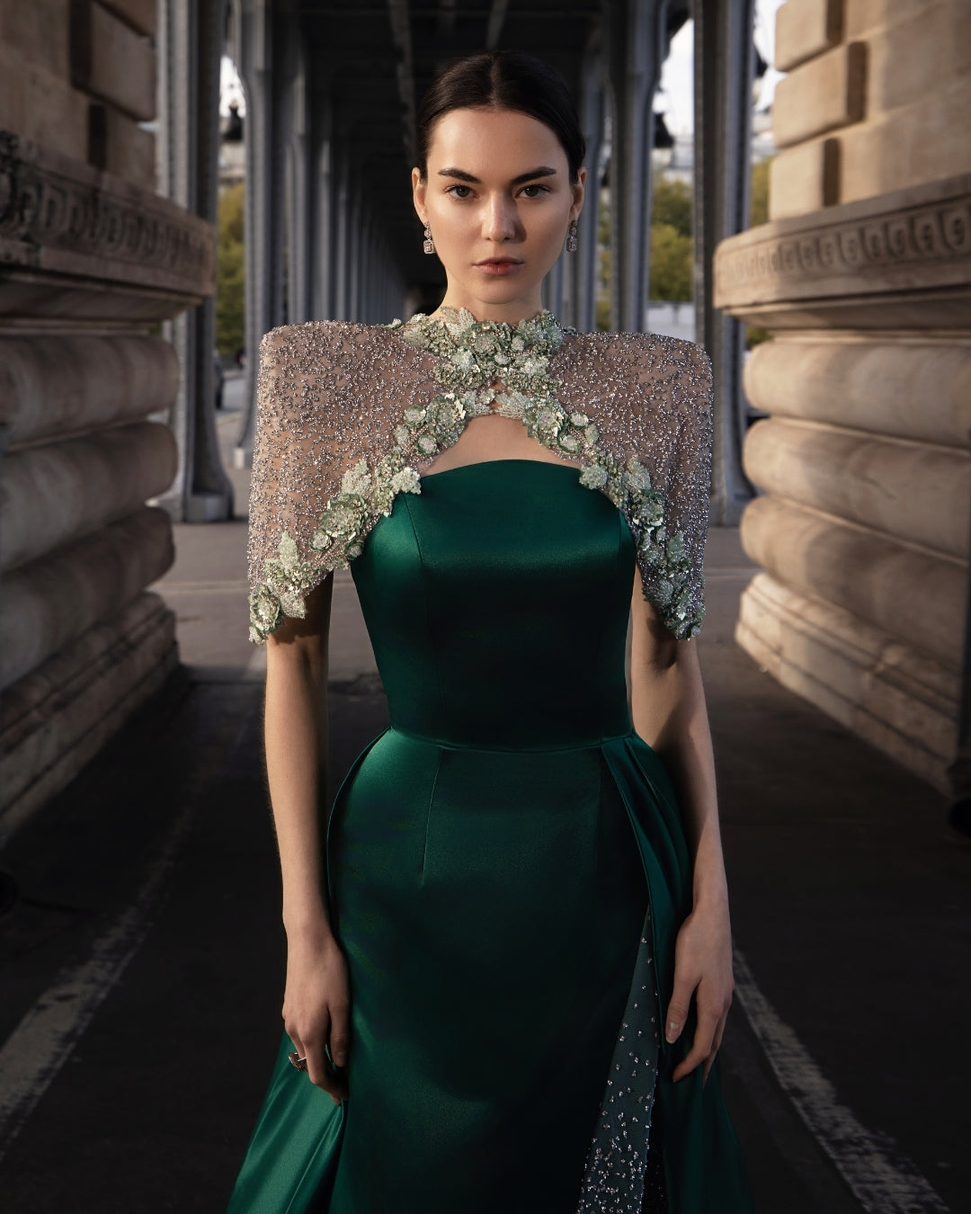 Émeraude Lumière Couture Gown